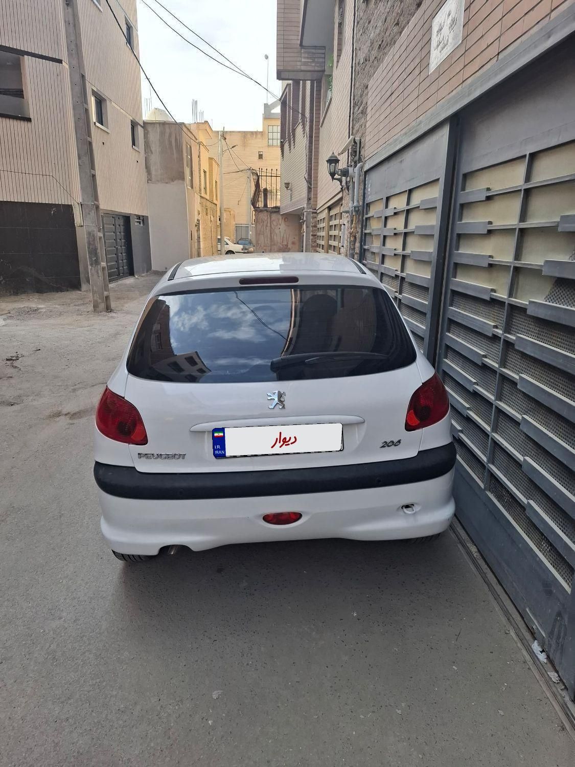 پژو 206 تیپ 2 - 1396