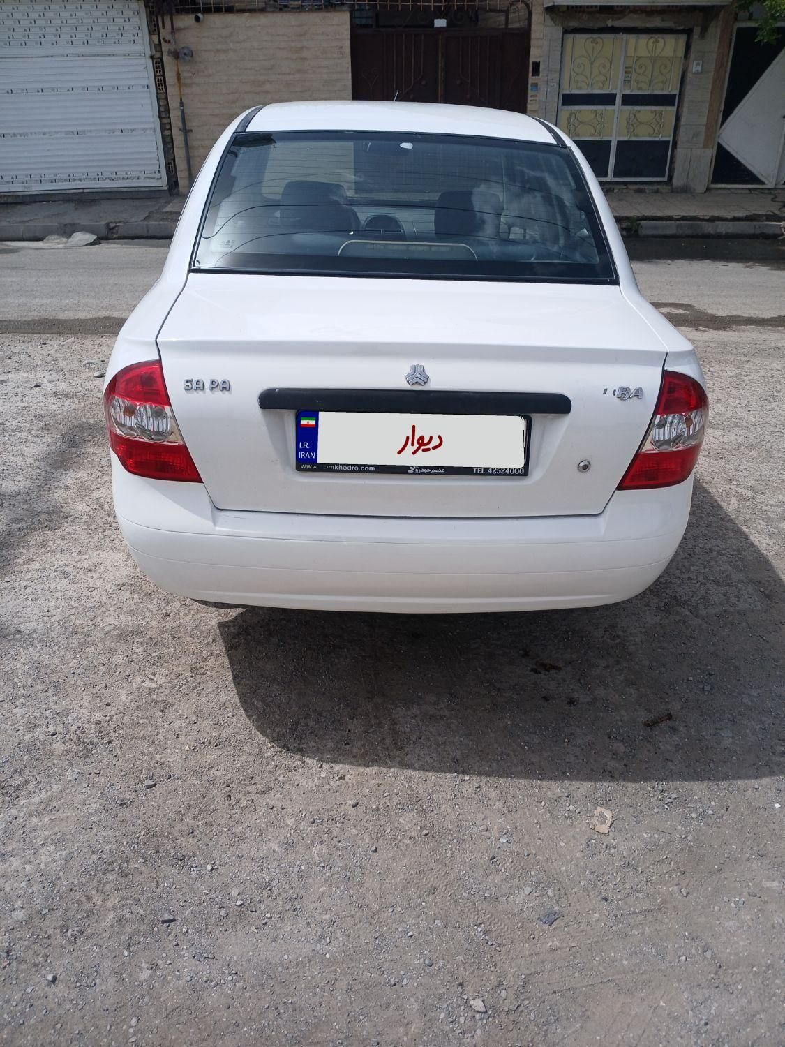 تیبا صندوق دار SX - 1396