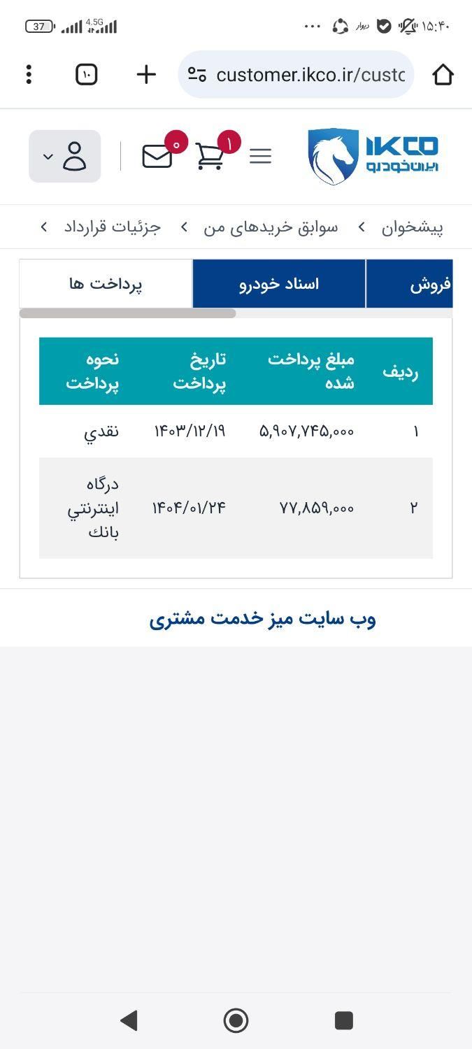 پژو 207 دنده‌ای TU3 - 1404