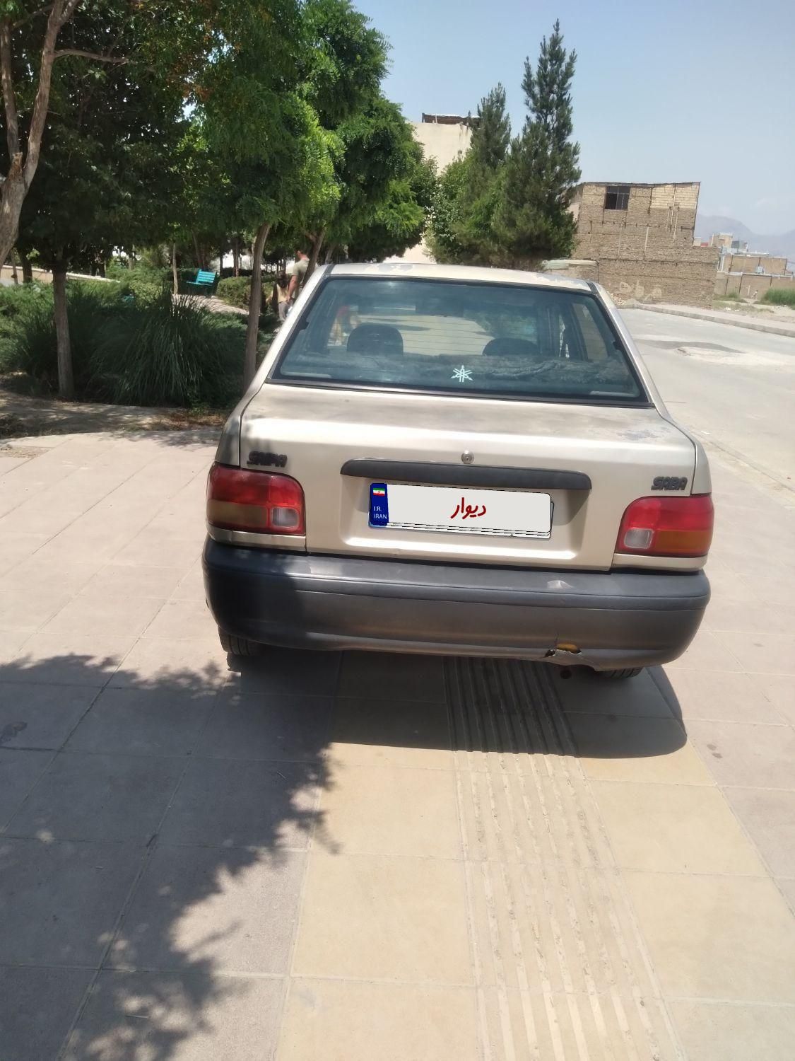 پراید صبا بنزینی - 1386