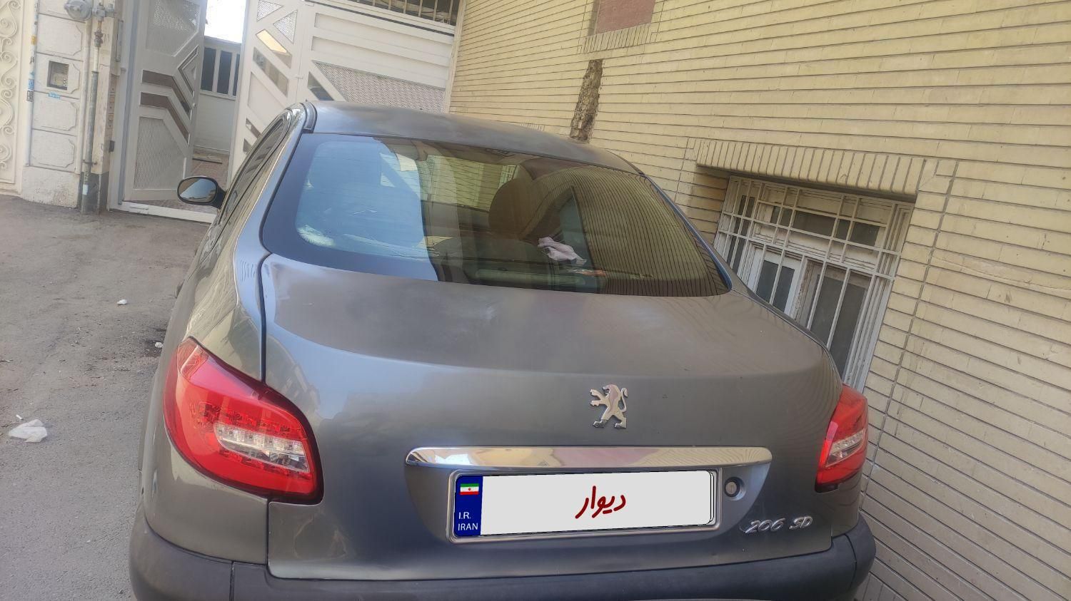 پژو ۲۰۶ صندوق دار v9 - 1386