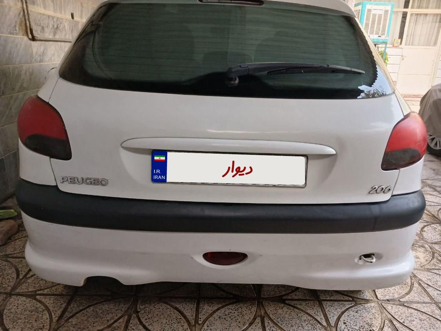 پژو 206 تیپ 3 - 1387
