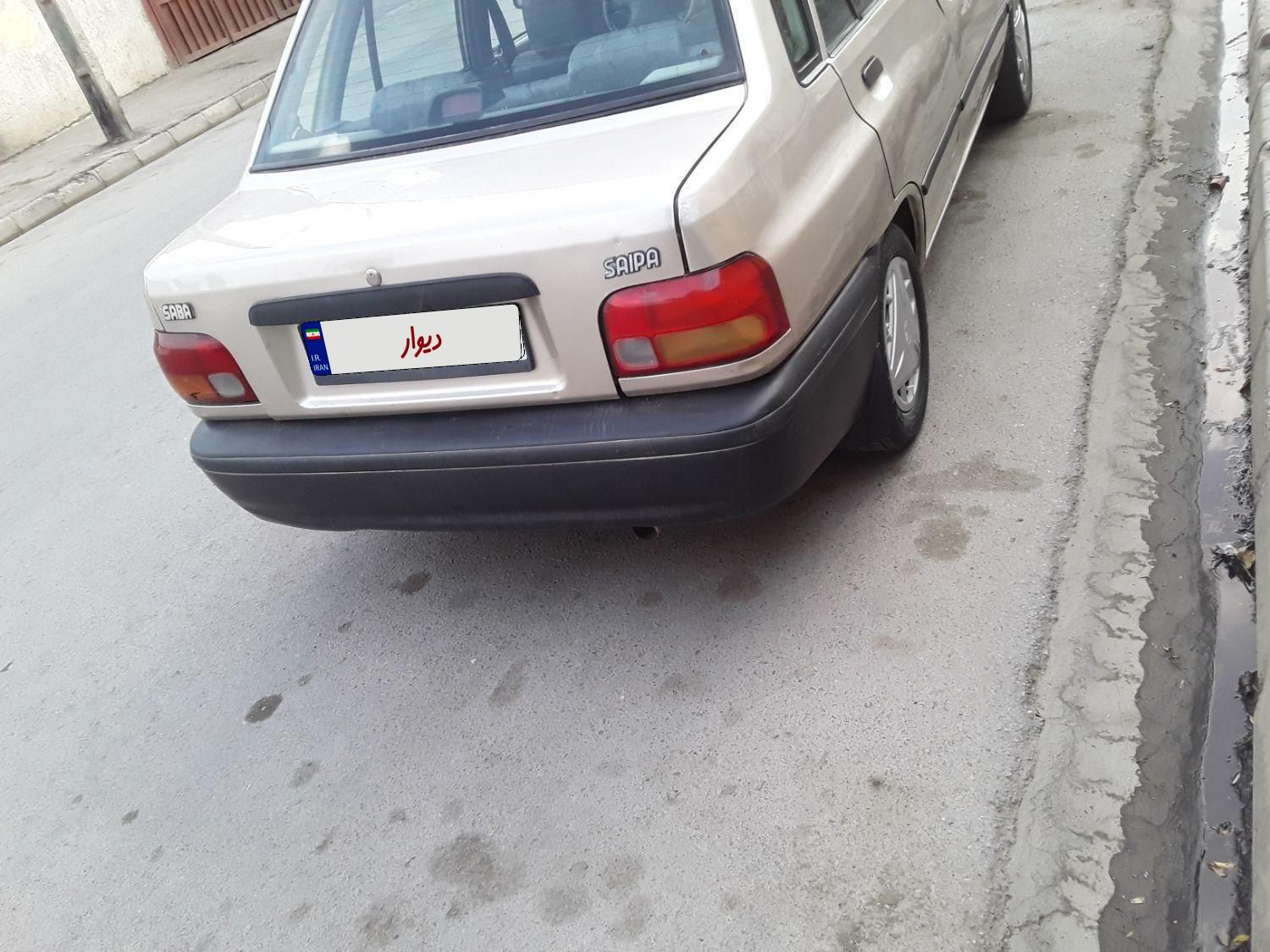 پراید صبا بنزینی - 1387