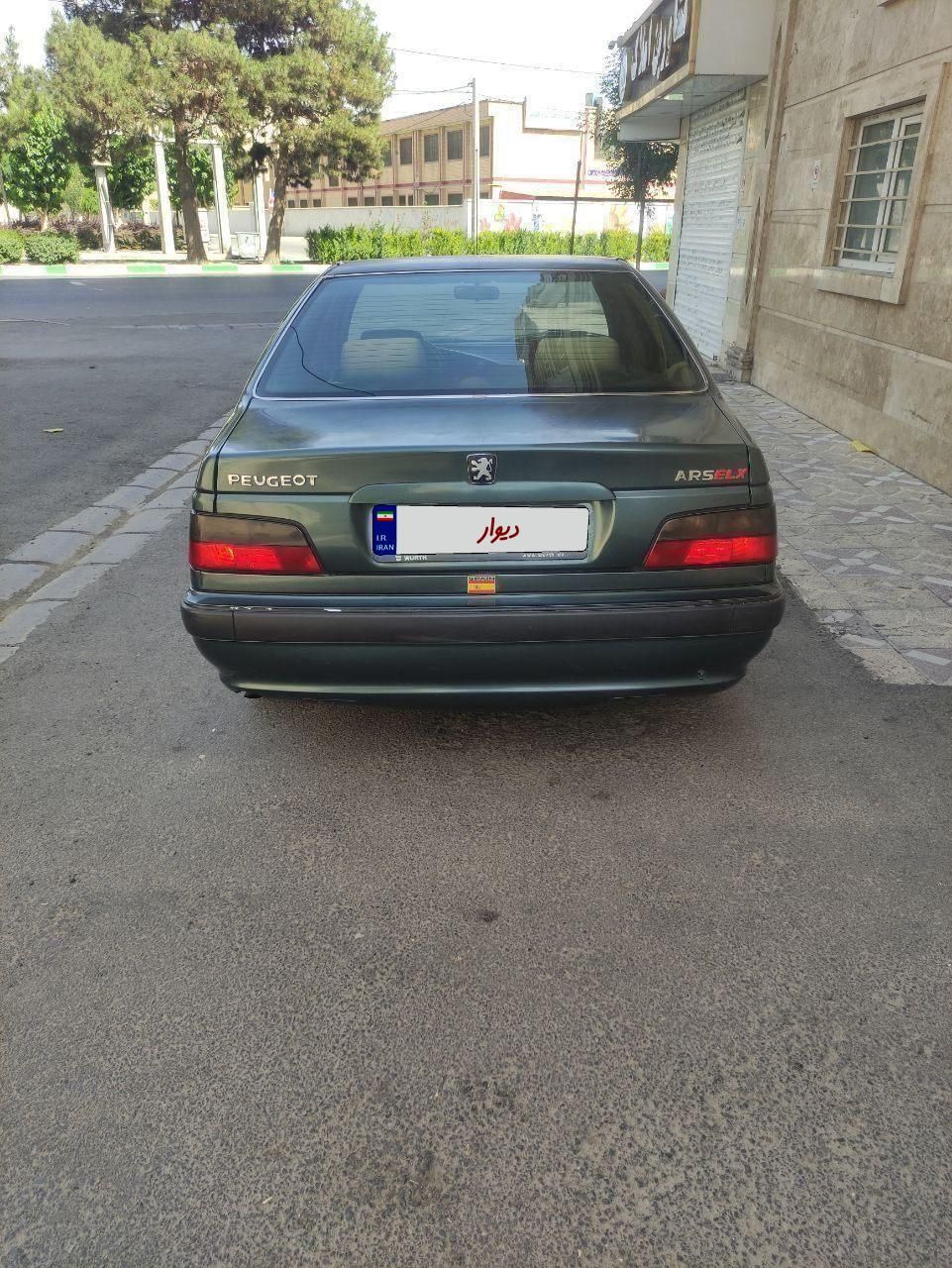 پژو پارس دوگانه سوز - 1382