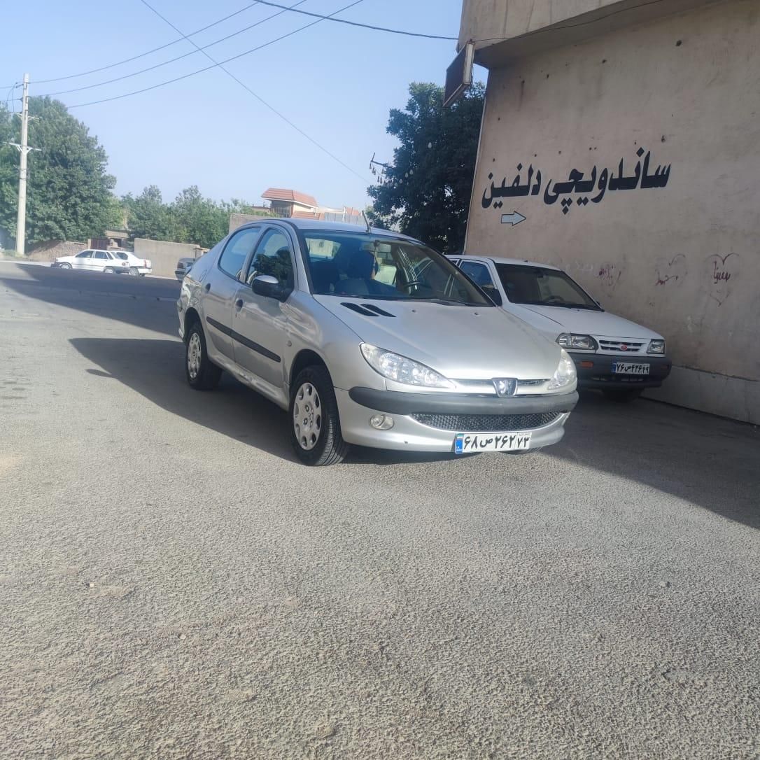 پژو ۲۰۶ صندوق دار v8 - 1385