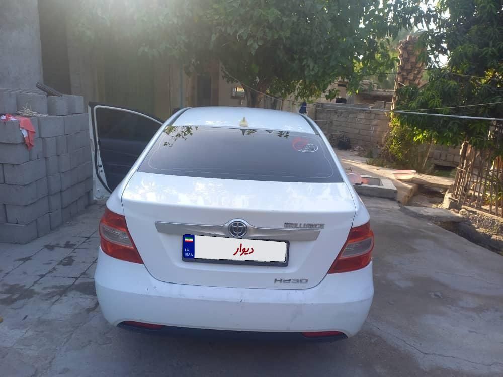 برلیانس H230 دنده‌ای - 2017