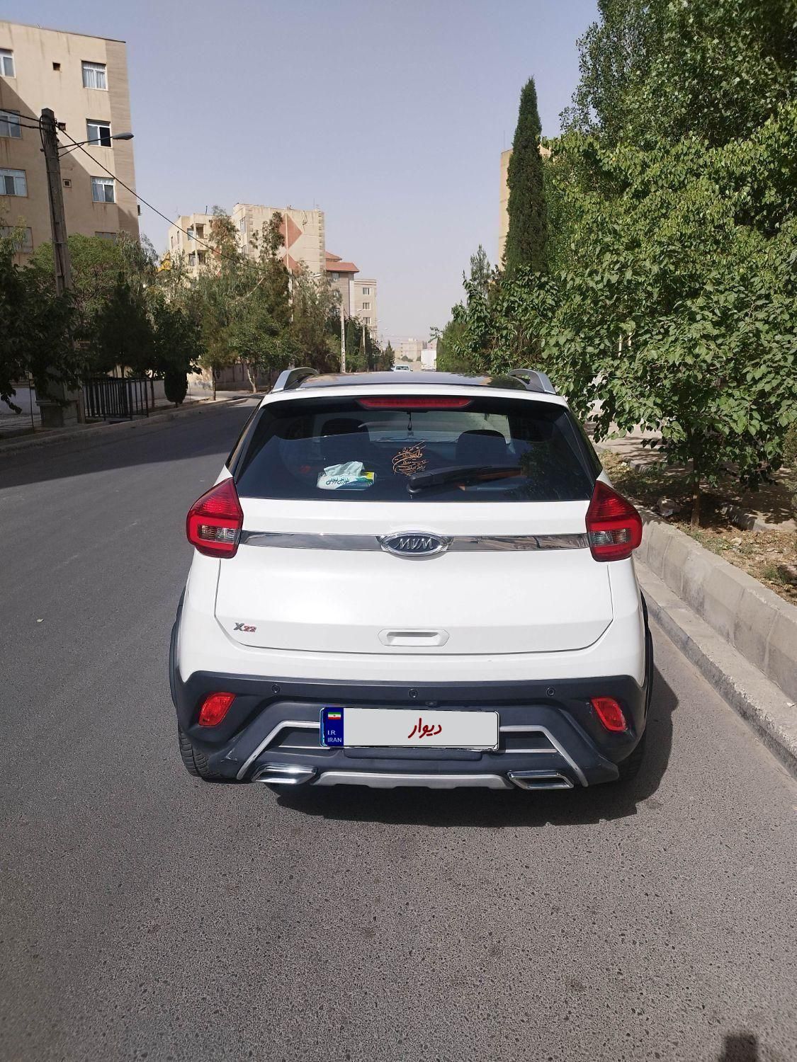 ام وی ام X22 دنده ای اسپرت اکسلنت - 2019