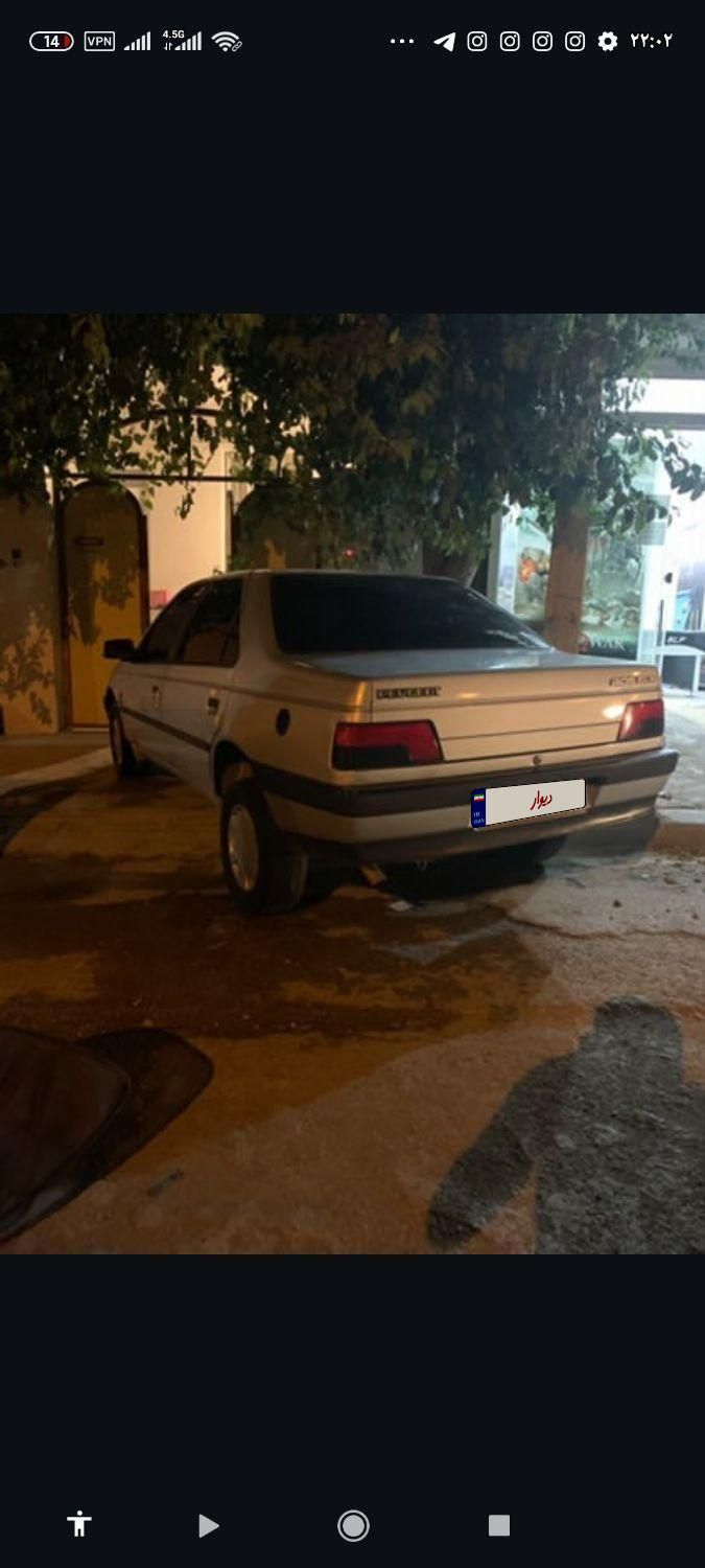 پژو 405 GLX - دوگانه سوز - 1393