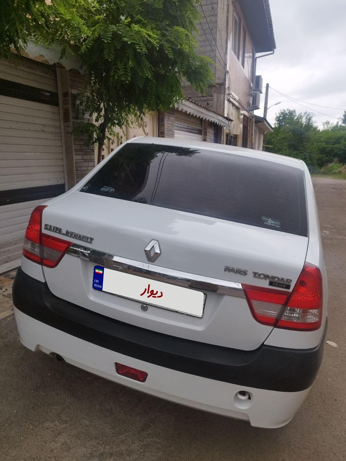 رنو پارس تندر گیربکس JHQ + مولتی مدیا - 1397