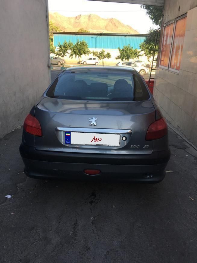پژو ۲۰۶ صندوق دار v9 - 1387