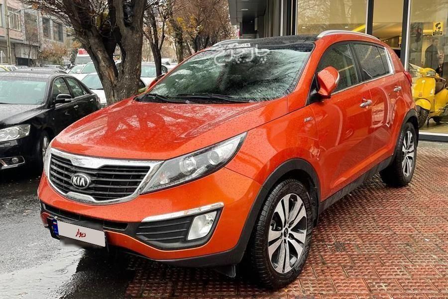 کیا اسپورتیج 4 سیلندر فول 2400cc - 2013