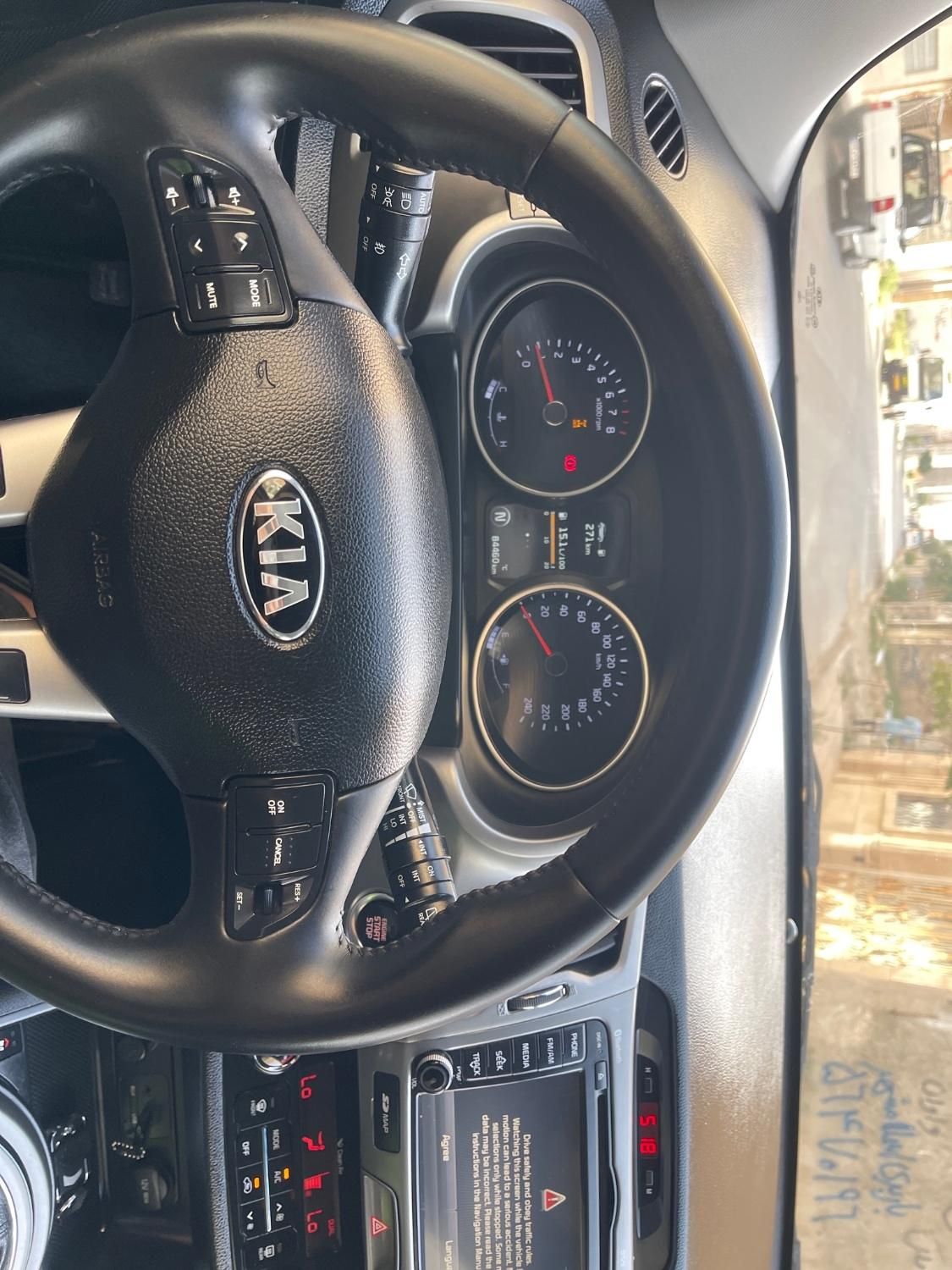 کیا اسپورتیج 4 سیلندر فول 2400cc - 2014