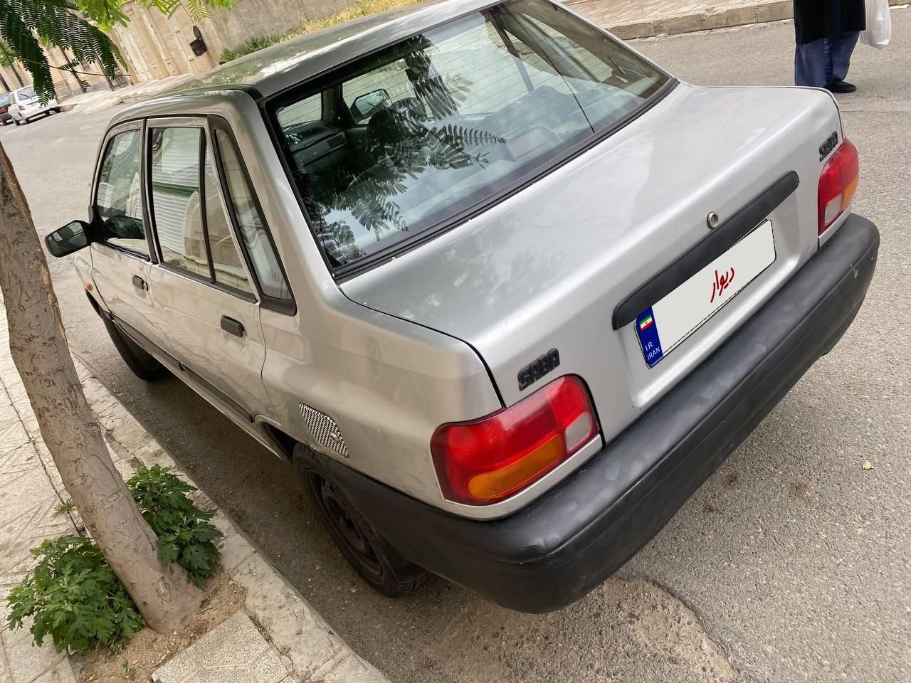 پراید صبا بنزینی - 1387