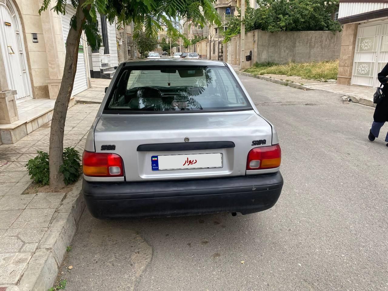 پراید صبا بنزینی - 1387