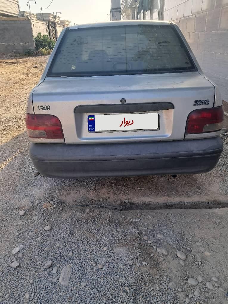 پراید صبا بنزینی - 1387