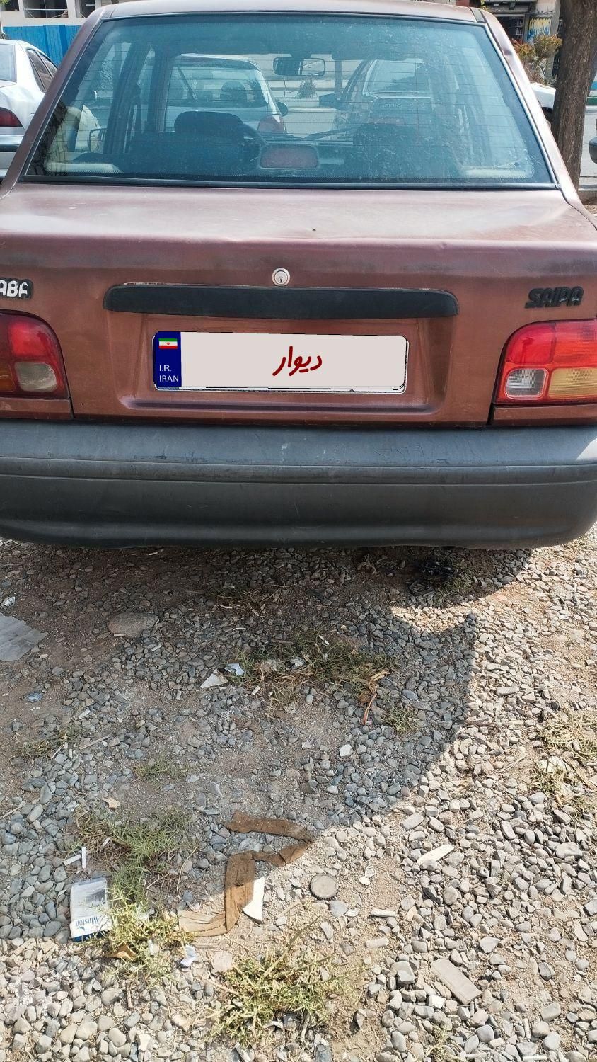 پراید صبا بنزینی - 1387
