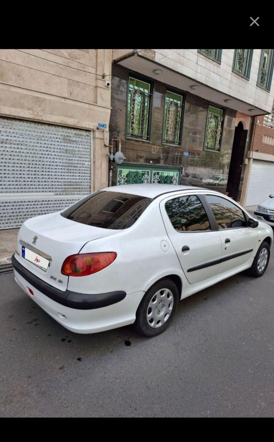 پژو ۲۰۶ صندوق دار v20 - 1390