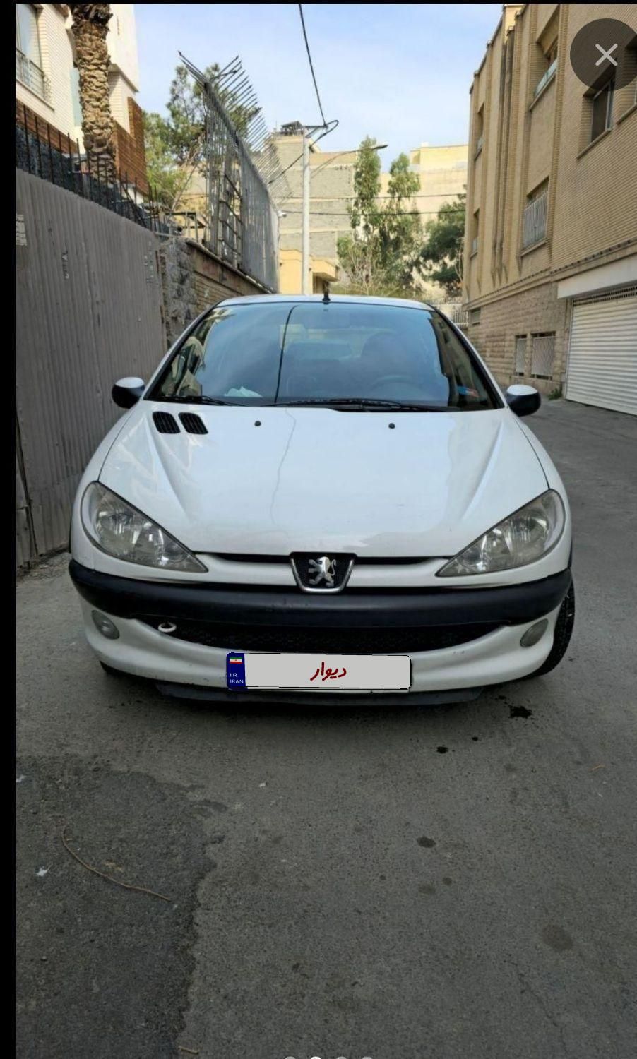 پژو ۲۰۶ صندوق دار v20 - 1390