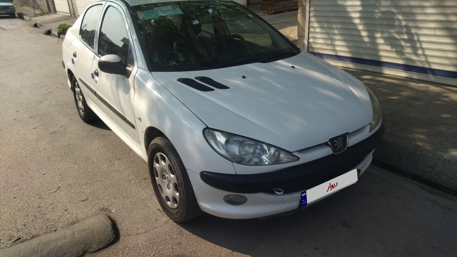 پژو ۲۰۶ صندوق دار v8 - 1395