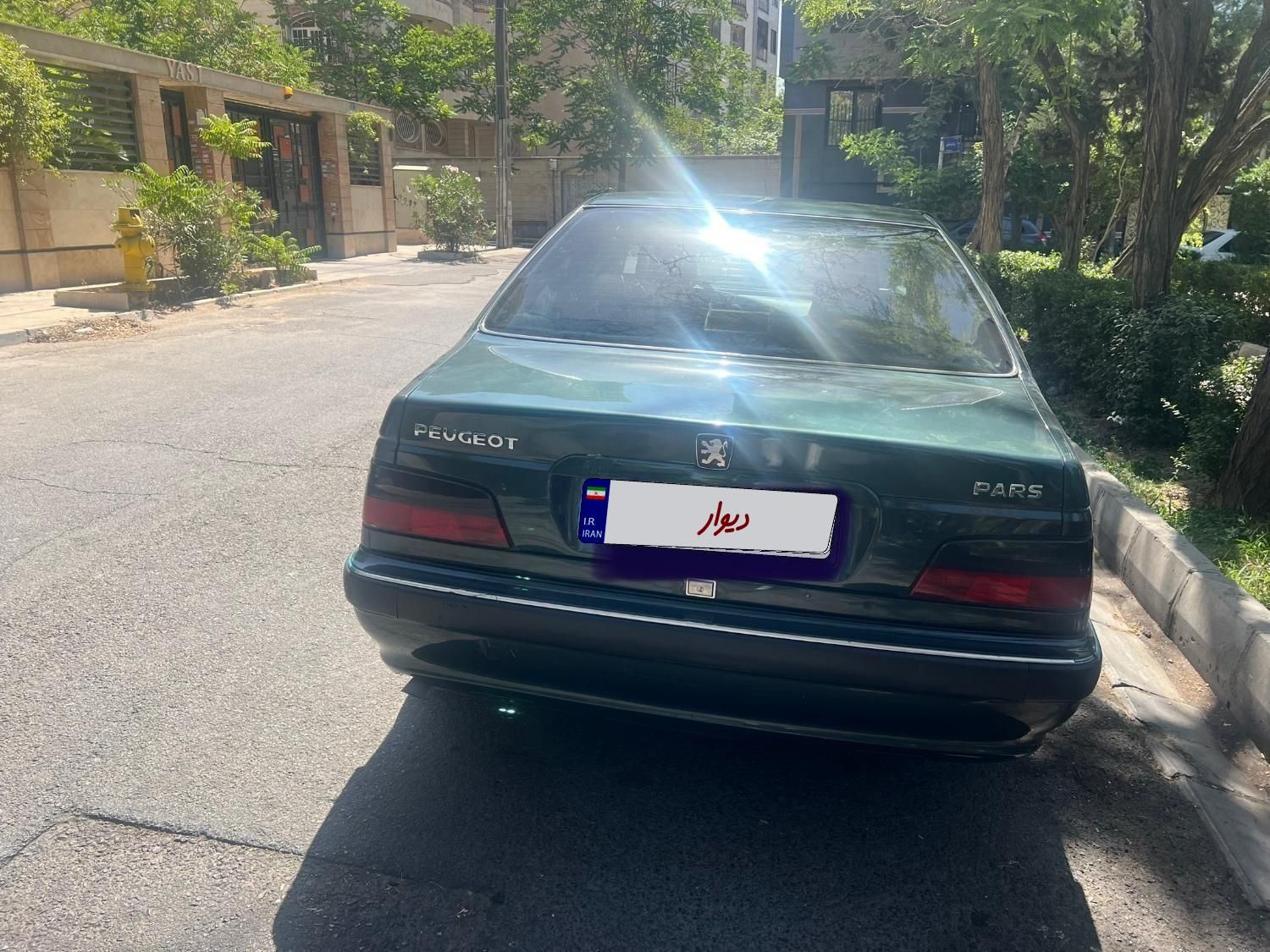 پژو پارس XU7ساده - 1381