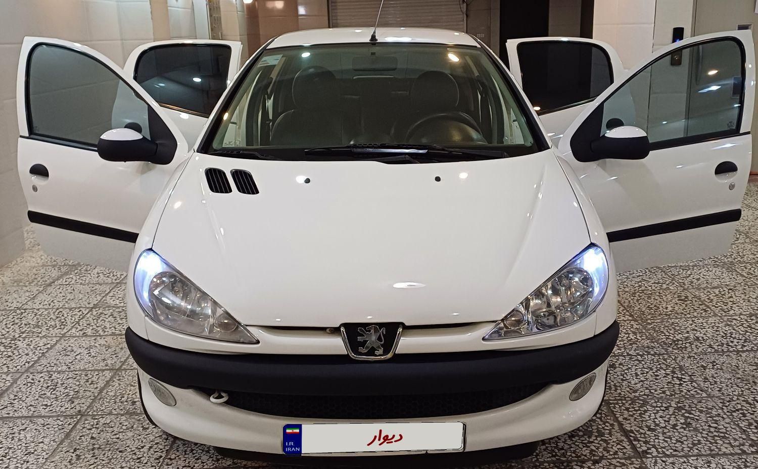 پژو ۲۰۶ صندوق دار v8 - 1387