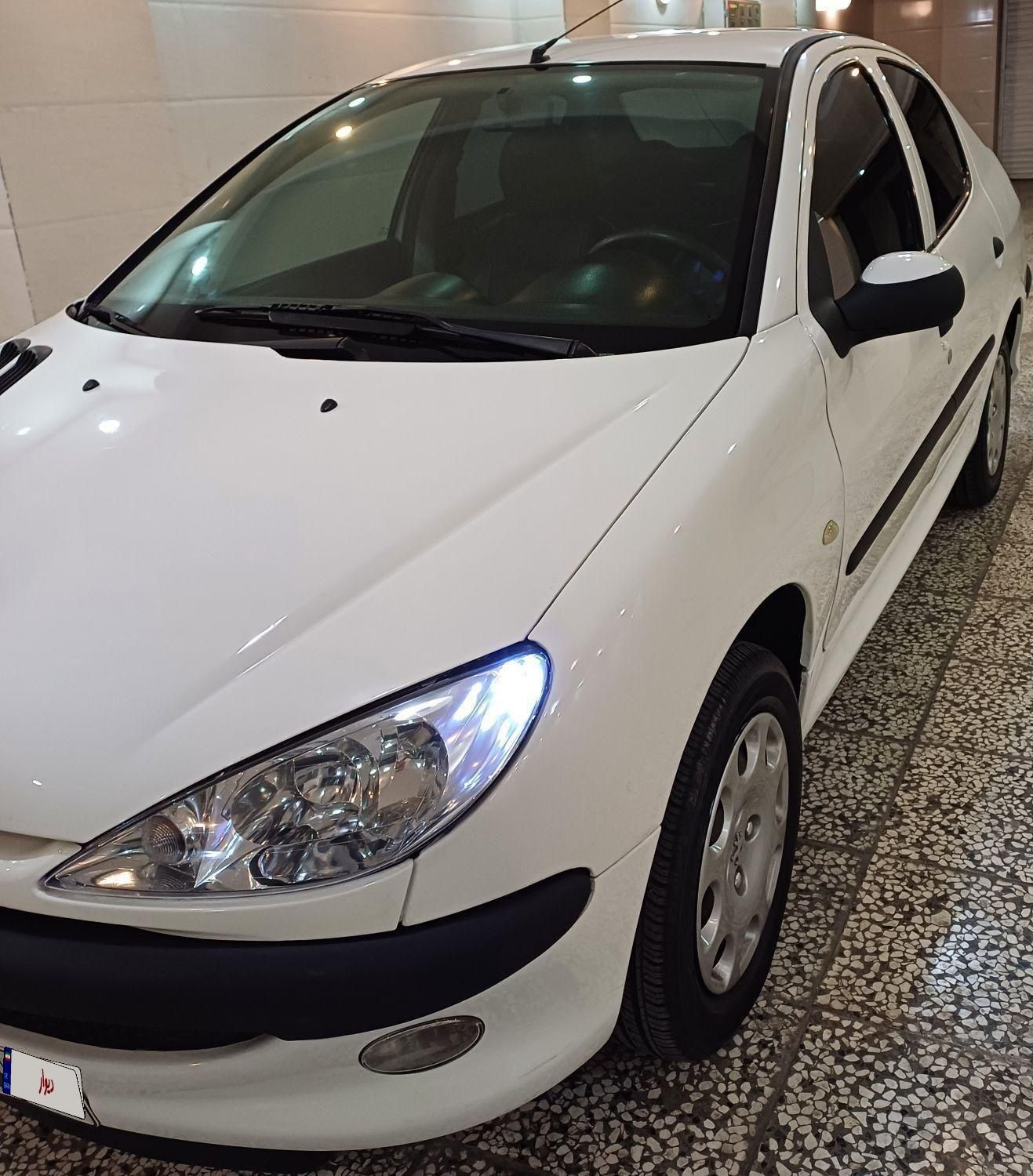 پژو ۲۰۶ صندوق دار v8 - 1387