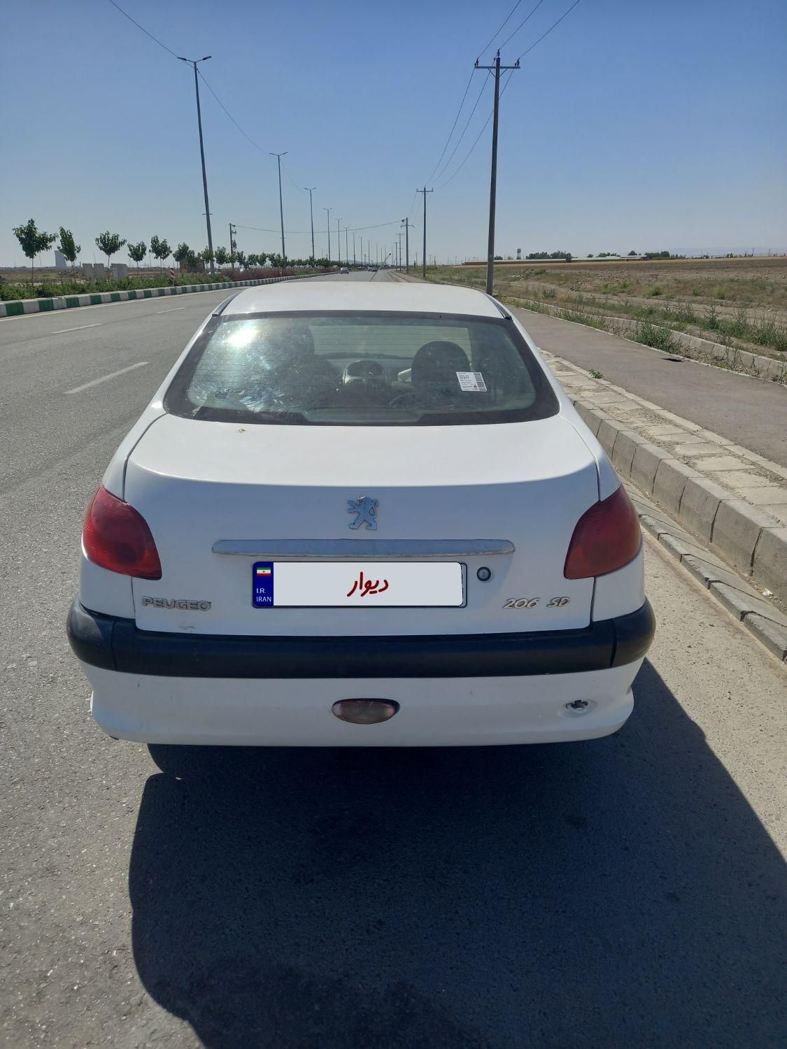 پژو ۲۰۶ صندوق دار v20 - 1390