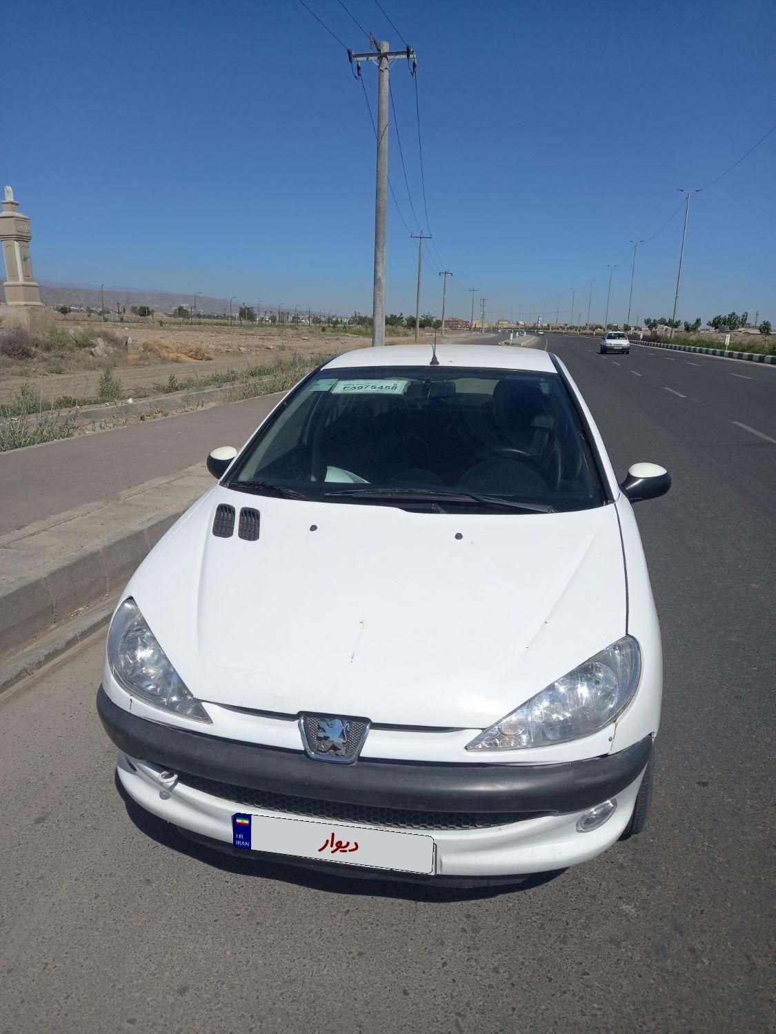 پژو ۲۰۶ صندوق دار v20 - 1390