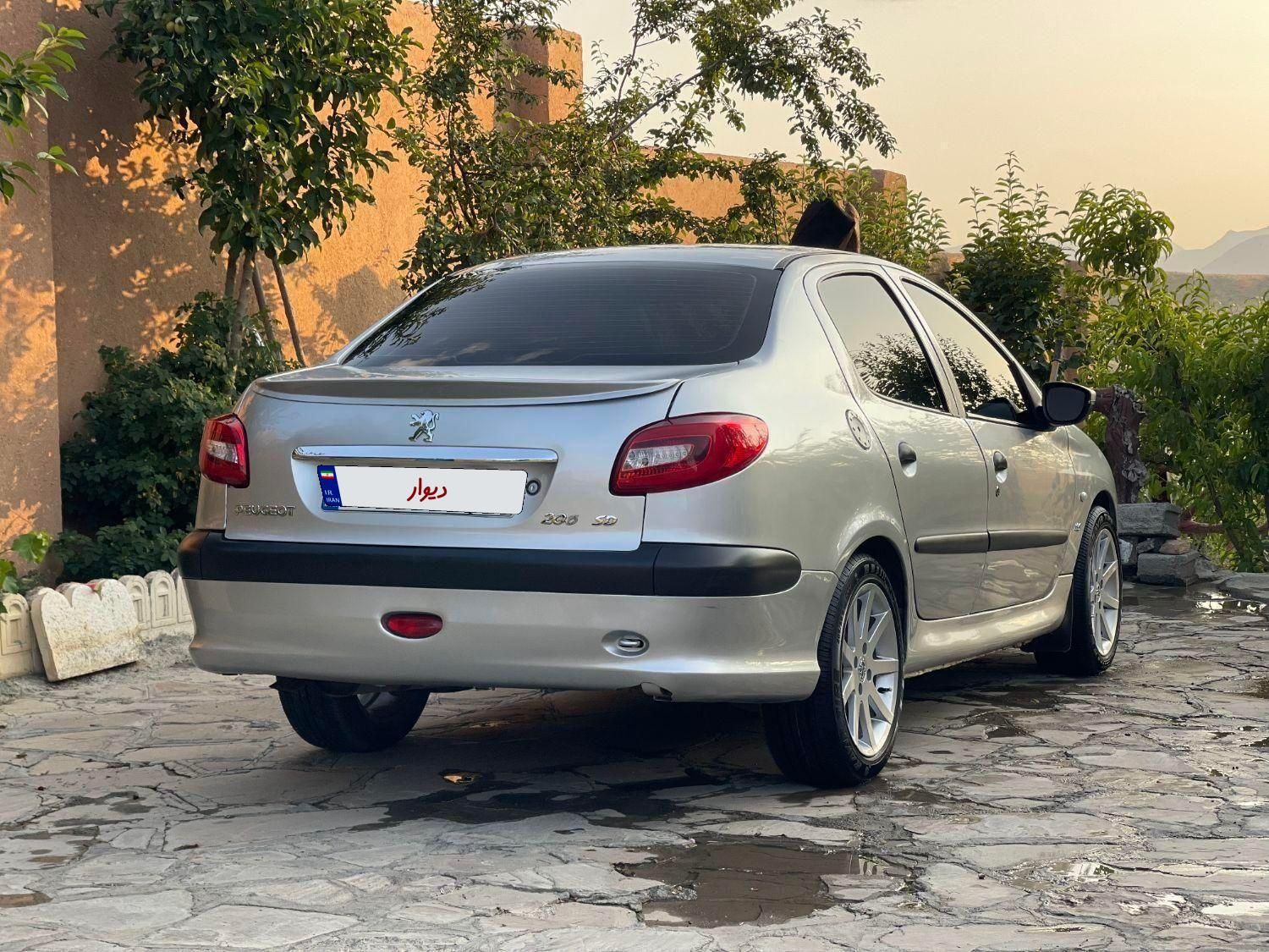 پژو ۲۰۶ صندوق دار v1 - 1388