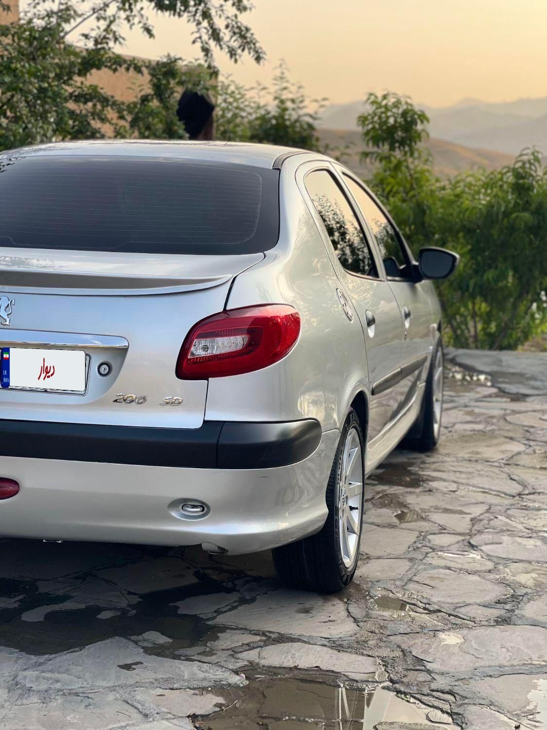 پژو ۲۰۶ صندوق دار v1 - 1388