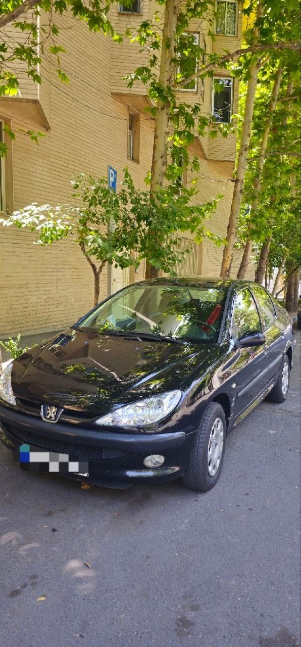 پژو ۲۰۶ صندوق دار v8 - 1396