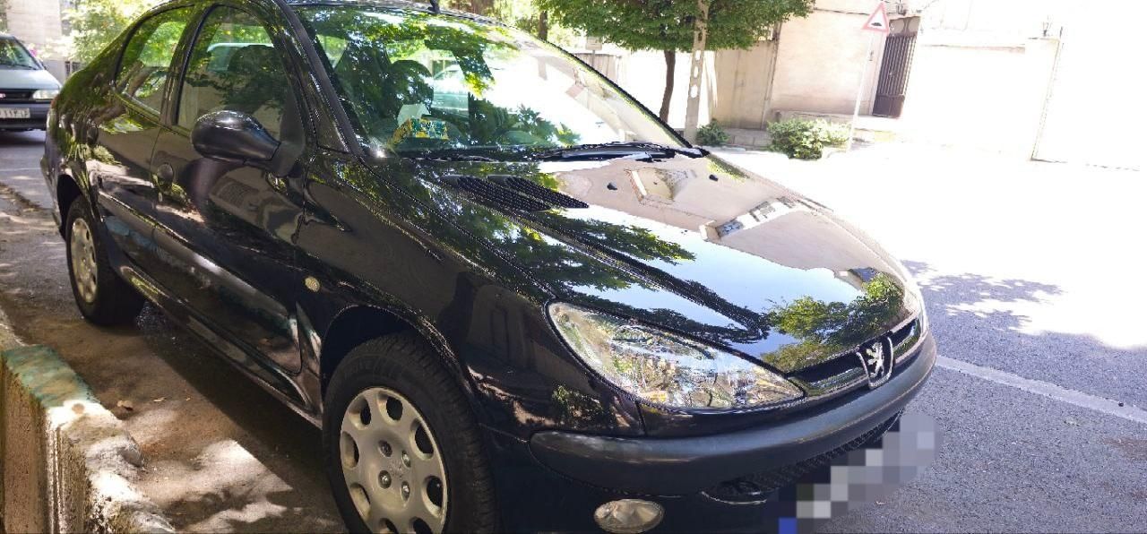 پژو ۲۰۶ صندوق دار v8 - 1396