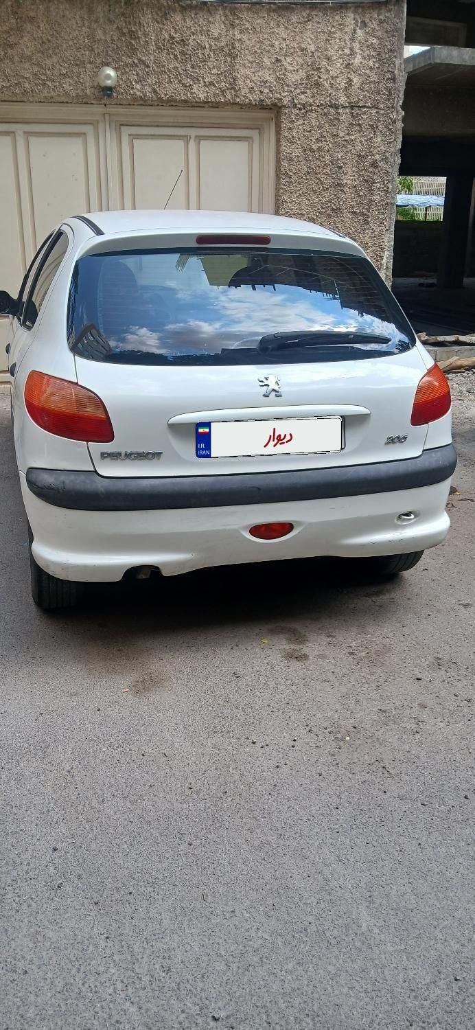 پژو 206 تیپ 2 - 1388