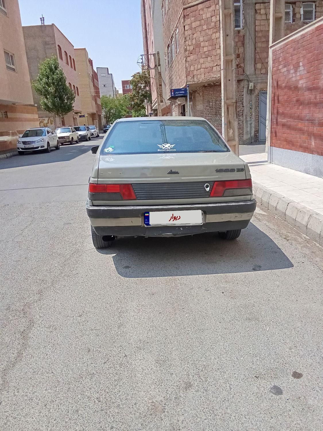 پژو آردی دوگانه سوز CNG - 1382