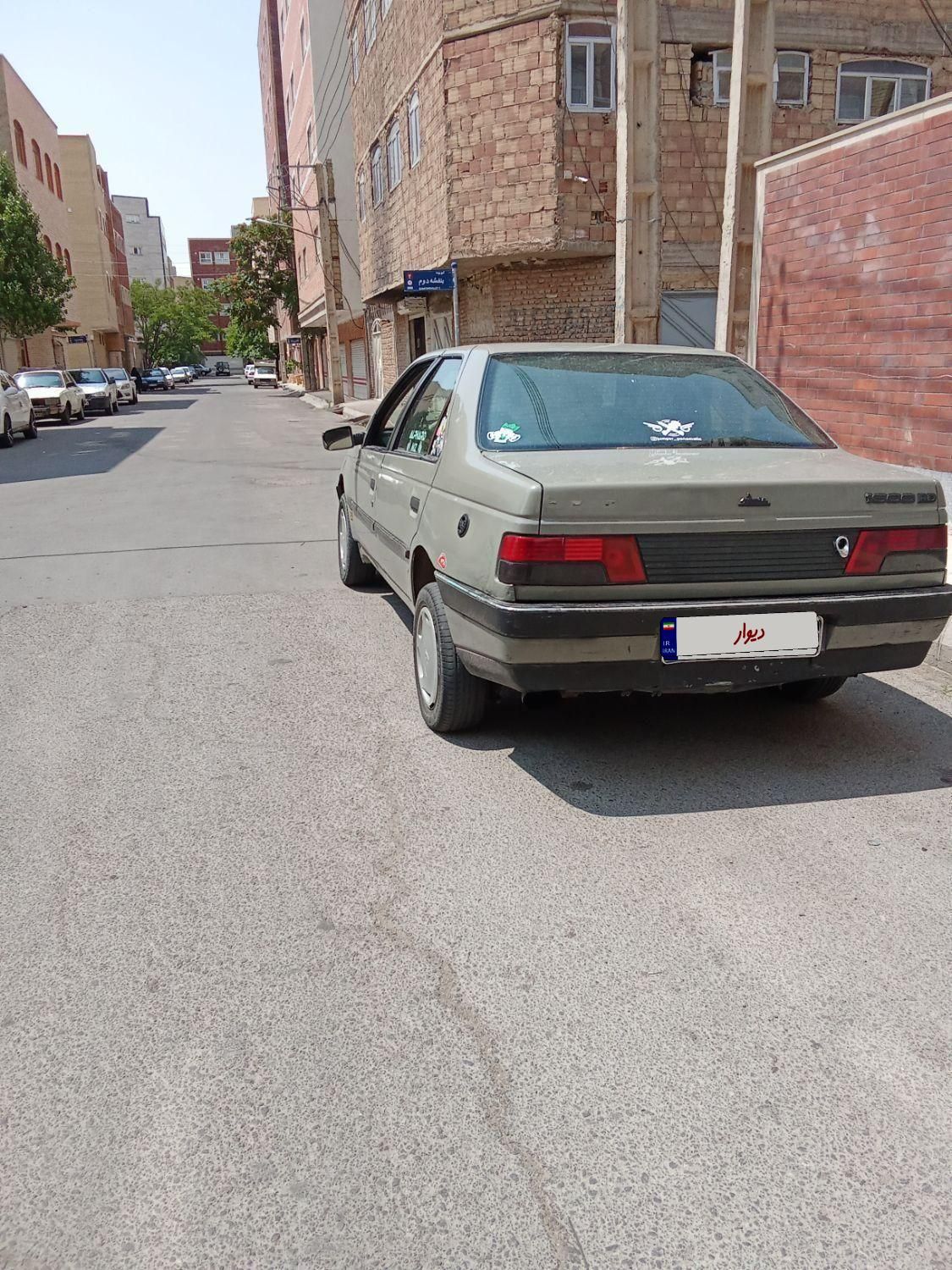 پژو آردی دوگانه سوز CNG - 1382