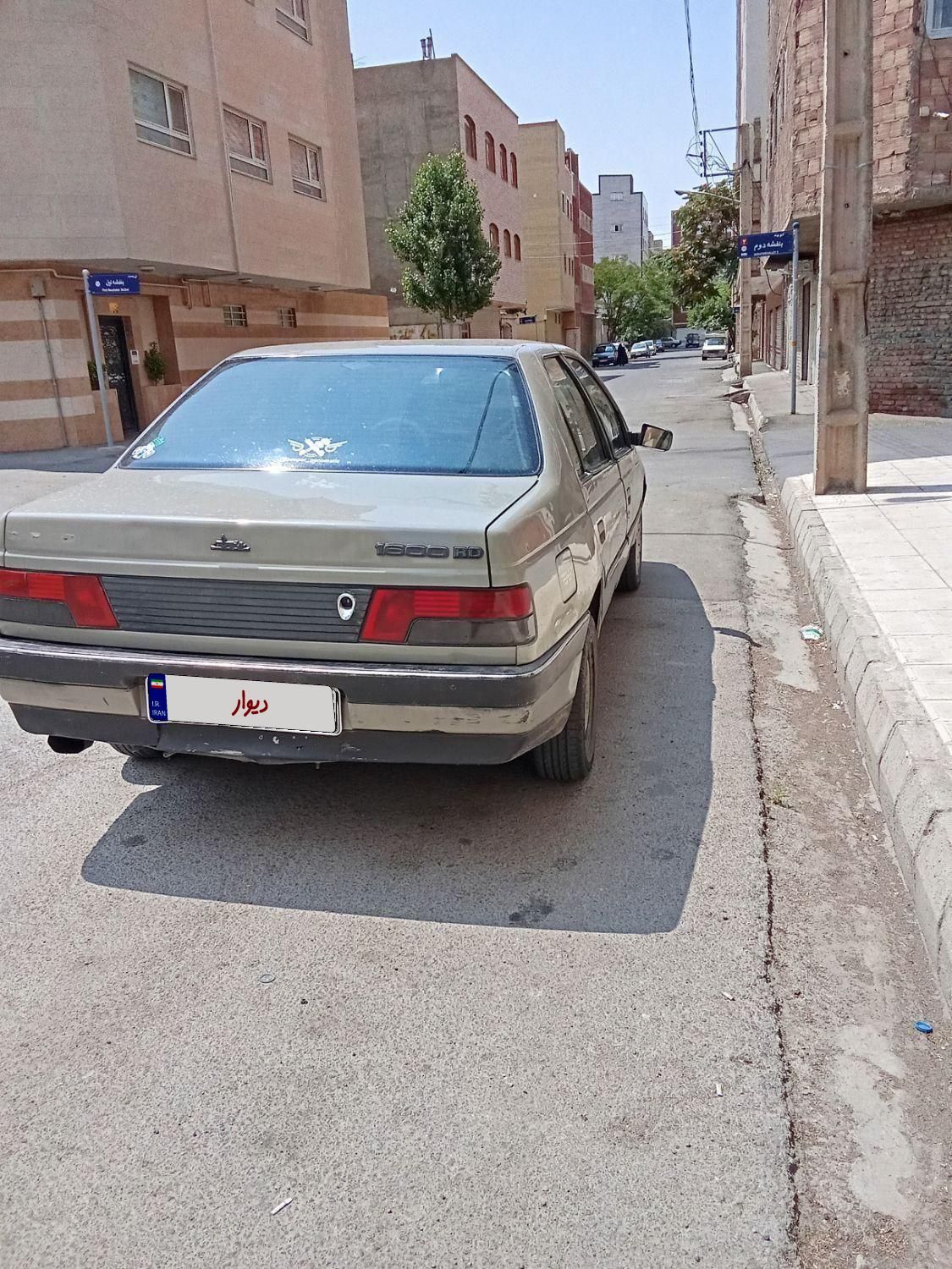 پژو آردی دوگانه سوز CNG - 1382