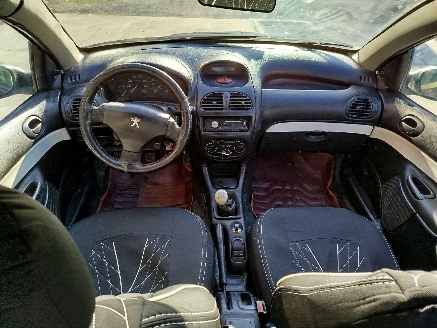 پژو ۲۰۶ صندوق دار v8 - 1386