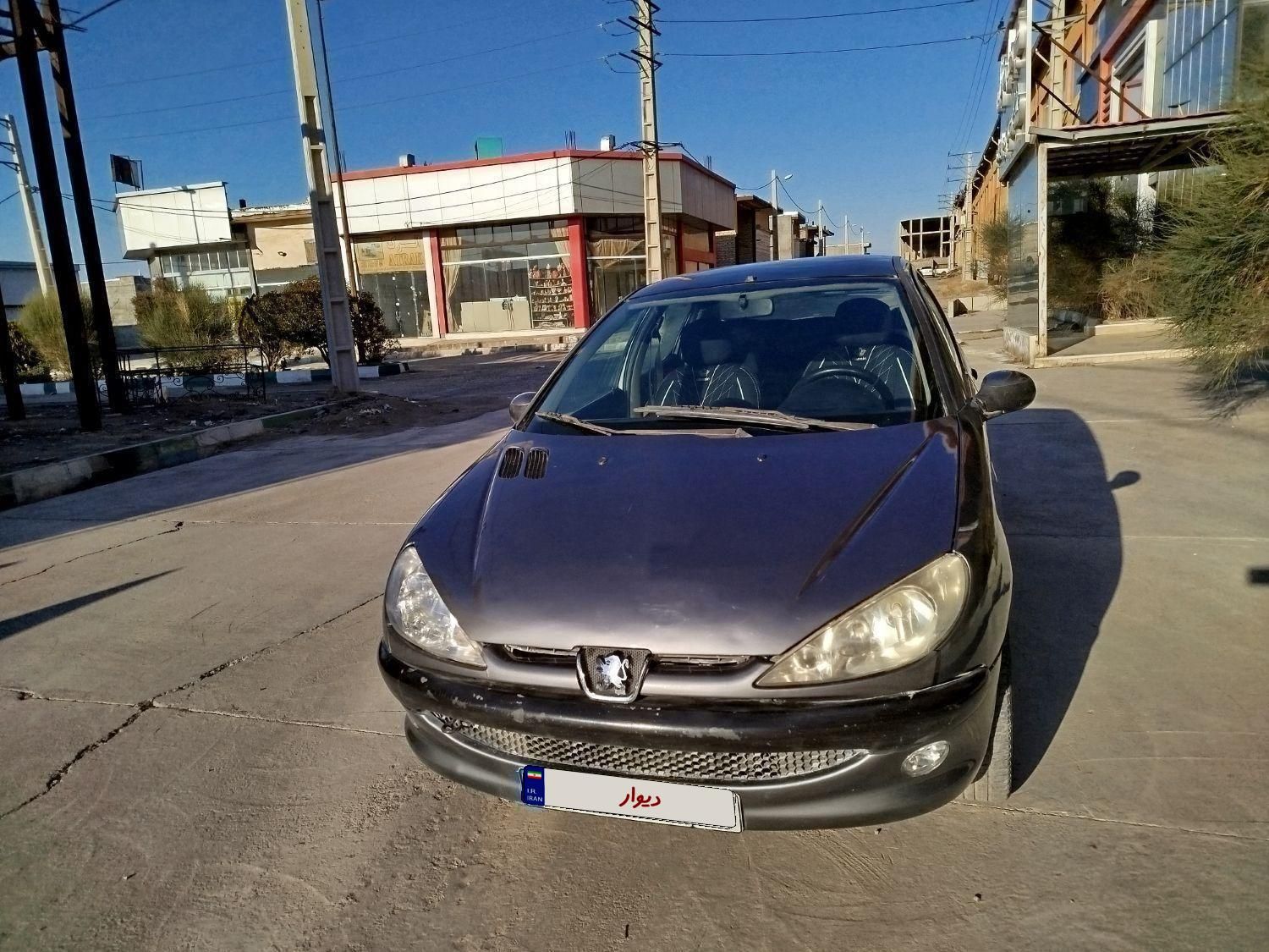 پژو ۲۰۶ صندوق دار v8 - 1386