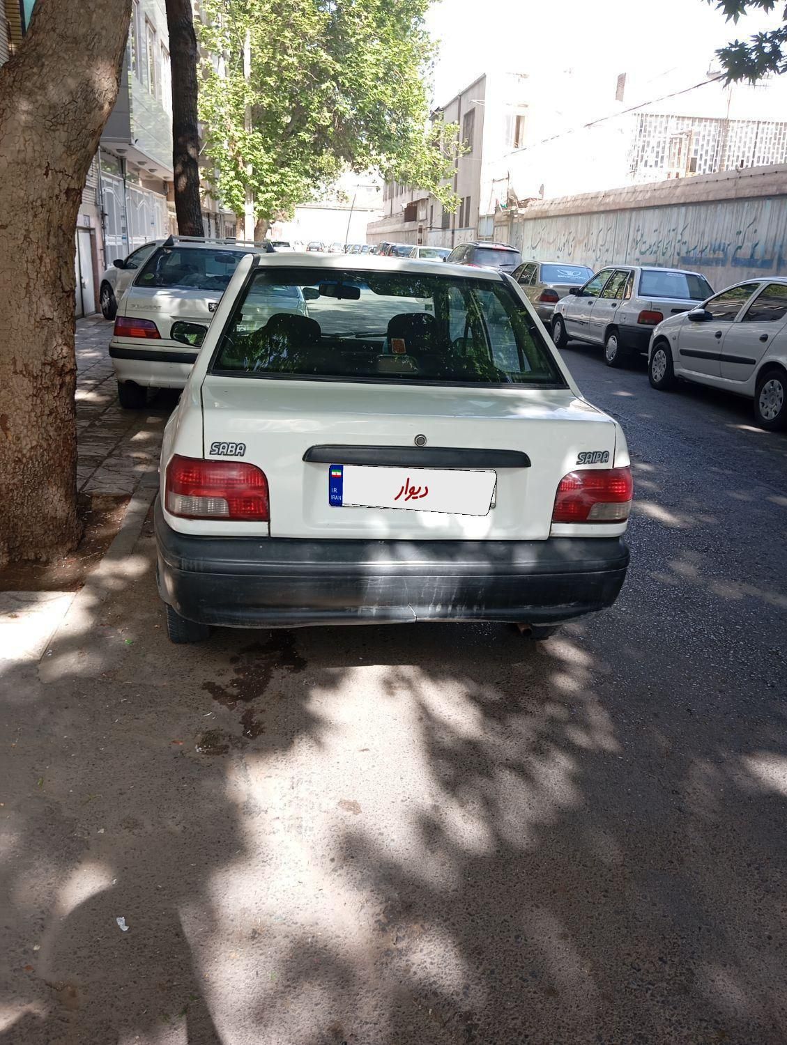 پراید صبا بنزینی - 1387