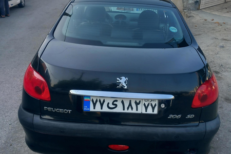 پژو ۲۰۶ صندوق دار v8 - 1395