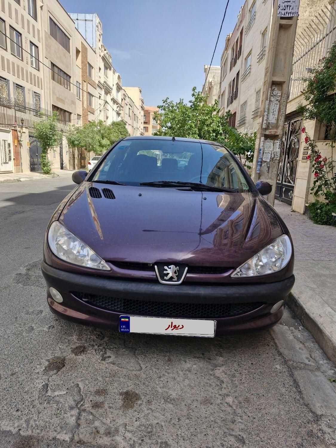 پژو ۲۰۶ صندوق دار v9 - 1391