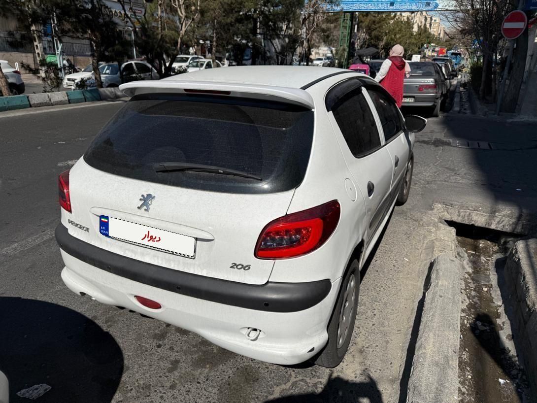 پژو 206 تیپ 5 - 1398