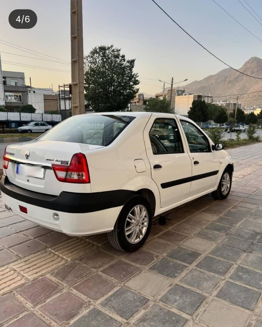 رنو پارس تندر گیربکس JHQ + مولتی مدیا - 1396