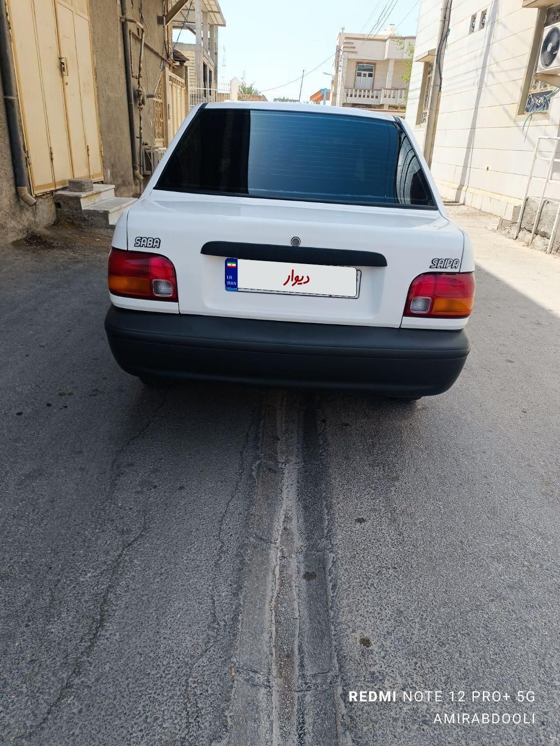 پراید صبا بنزینی - 1389