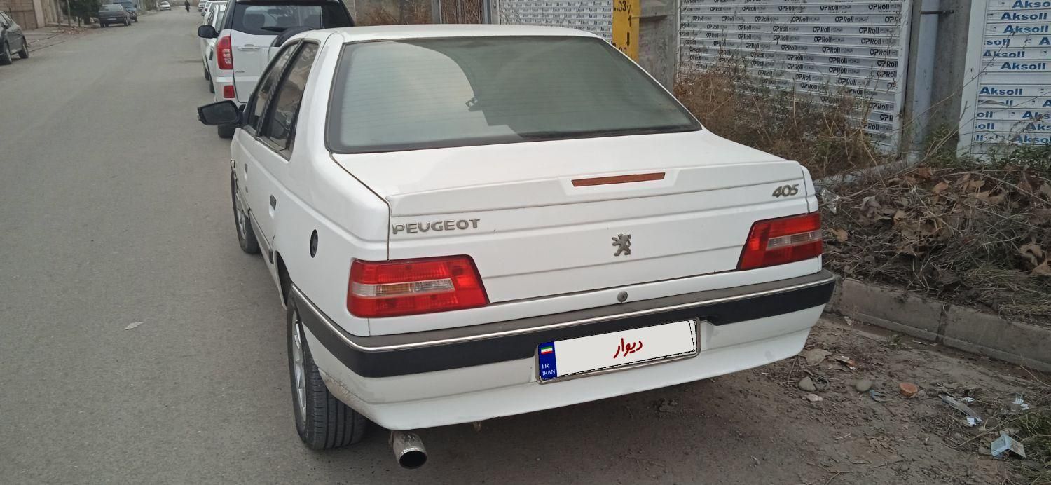 پژو 405 SLX دوگانه سوز XU7 - 1390