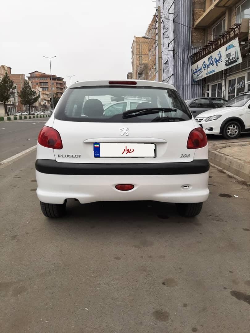 پژو 206 تیپ 2 - 1401