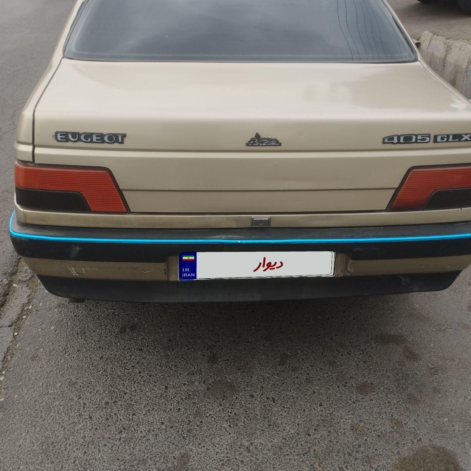 پژو 405 GLX - دوگانه سوز - 1386