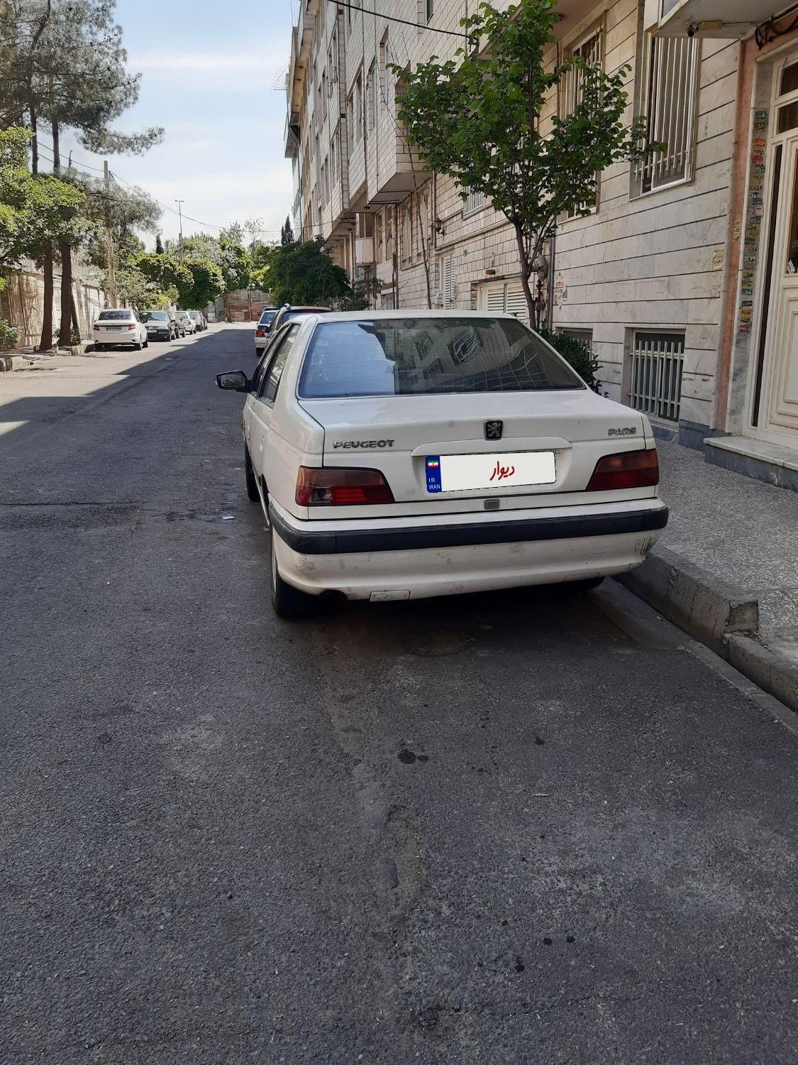 پژو پارس XU7ساده - 1388