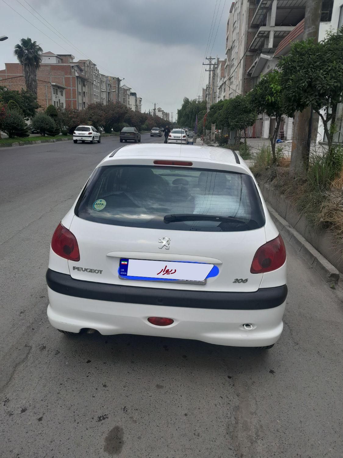 پژو 206 تیپ 2 - 1398