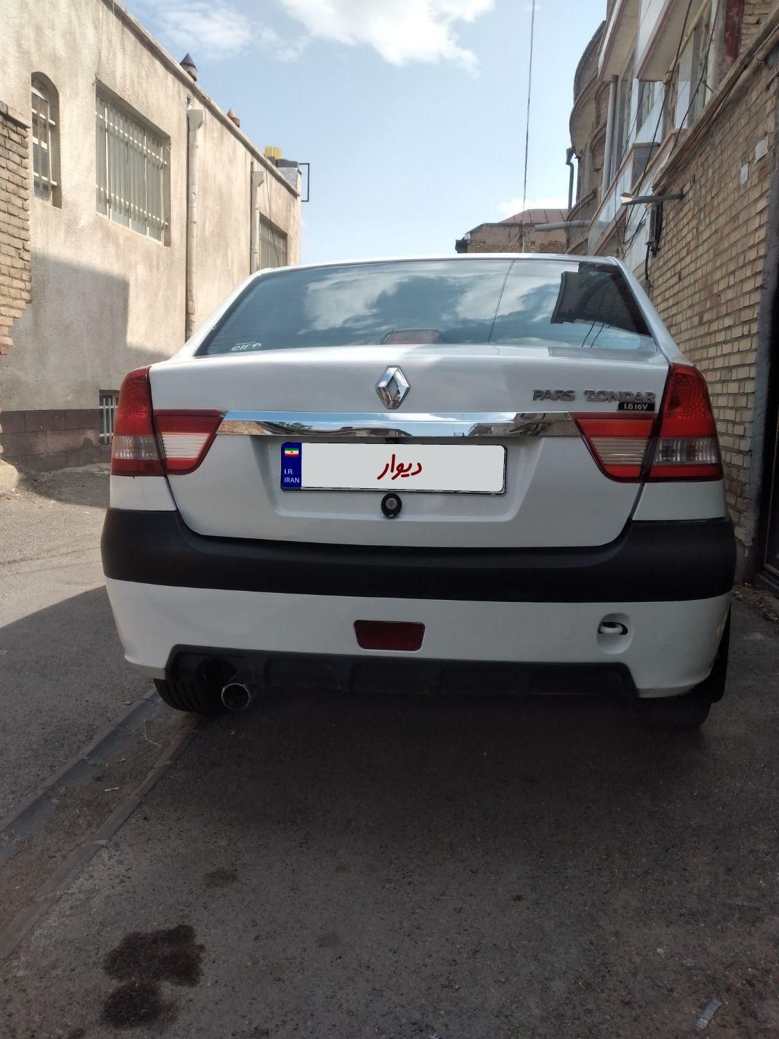 رنو پارس تندر گیربکس JHQ + مولتی مدیا - 1396